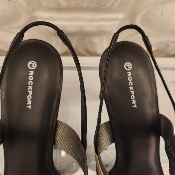 Rockport Audry 2 Band Heeled Sandals. NIB. Size 11 - Picture 6 of 11